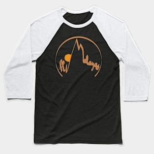 himalayan sunset Baseball T-Shirt